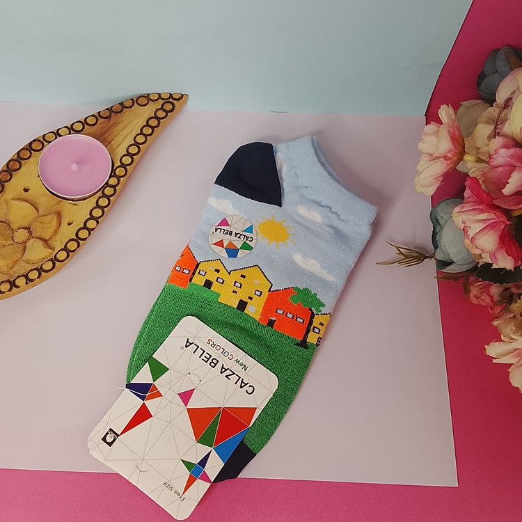 جوراب مچی زنانه calla Bella مدل خونه ای مچی و نخی و اسپورت روزانه