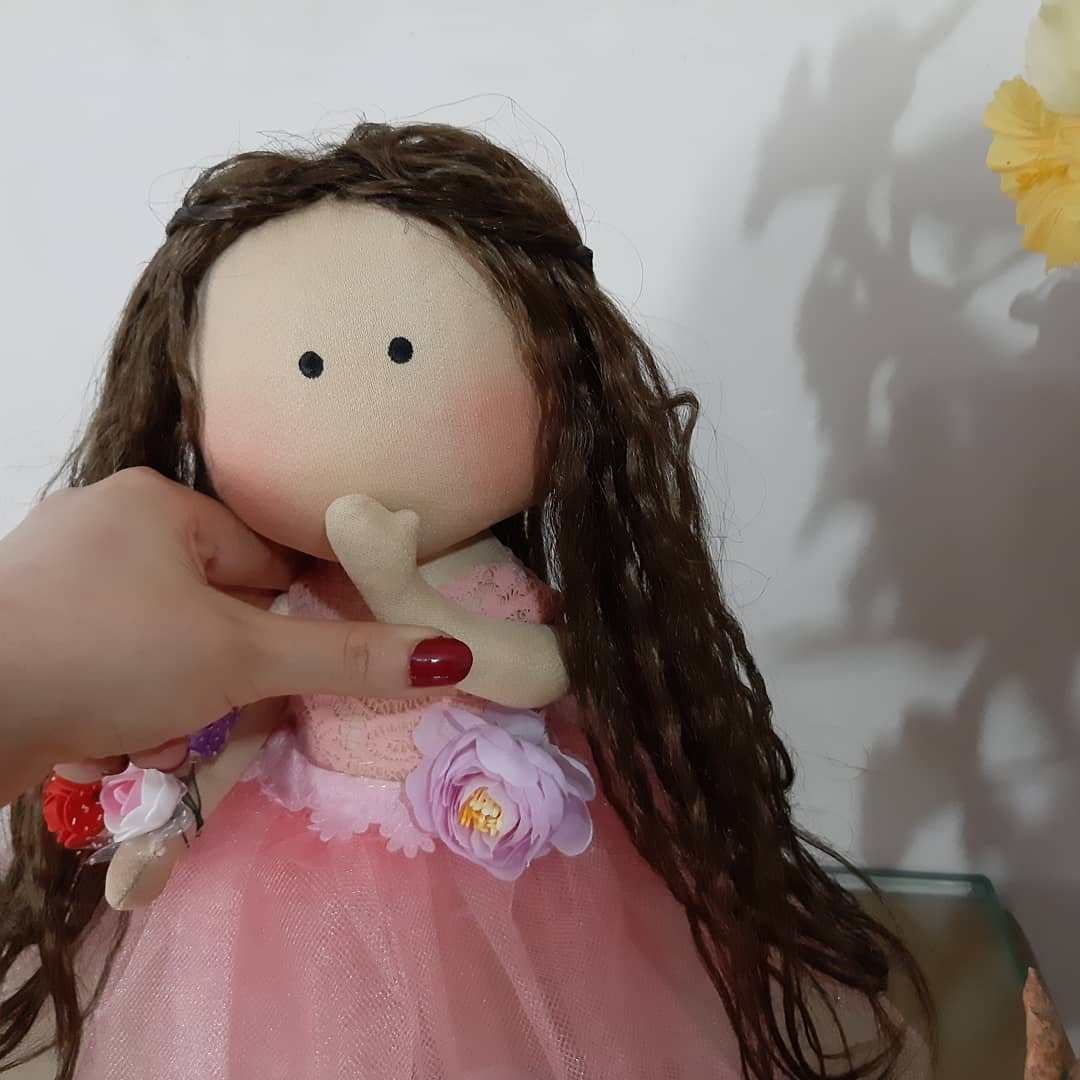 عروسک روسی ۳۵ سانتی سر چرخشی برند مارتا دست و پا متحرک