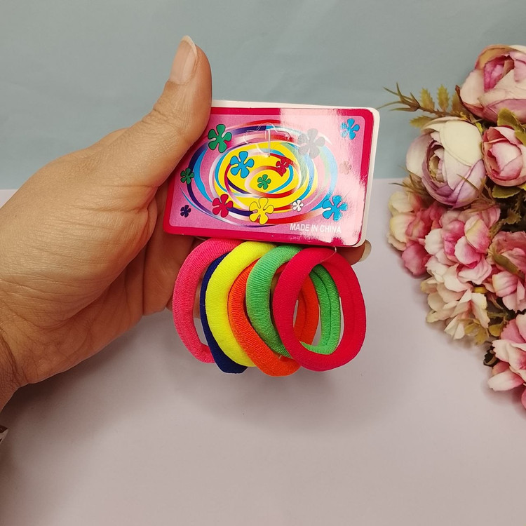 کش موی حوله ای ۶ عددی باکیفیت برای مصارف روزانه و استایل مختلف برای مو