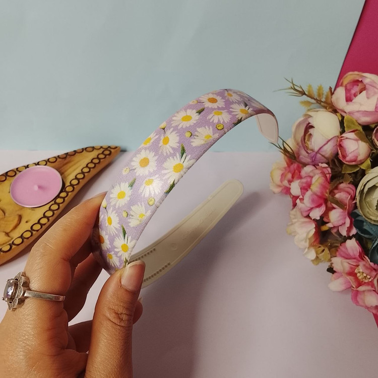 تل پلاستیکی بابونه برای مصرف روزانه و ست با لباس طرح بابونه تل نرم و راحت